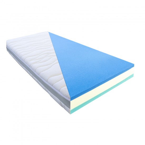 MATRACE MEDICAL-PUR 20 ORTHOSAN, paměťová pěna VISCO + HR, výška 20 cm; potah MEDILUX + 3D MATRACE MEDICAL-PUR 20 ORTHOSAN, paměťová pěna VISCO + HR, výška 20 cm; potah MEDILUX + 3D