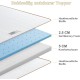 TOPPER BEDSTORY, krycí matrace, 3D Gel-Memory pěna, 160 × 200 cm, výška 7,5 cm