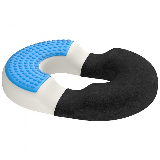Ortopedický sedací polštář proti hemeroidům od Bonmedico® s inovativní gelovou vrstvou
