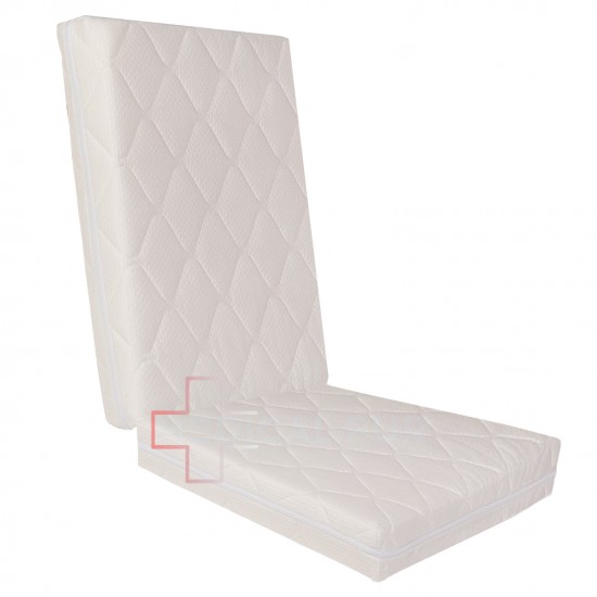 Ortopedický podsedák s opěrou MEDICAL PUR, paměťová pěna + PUR, potah TRIMTEX, výška 9 cm Ortopedický podsedák s opěrou MEDICAL PUR, paměťová pěna + PUR, potah TRIMTEX, výška 9 cm