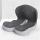 Ortopedická sedací podložka z opěrkou XL, paměťová pěna, ergonomická, proti bolesti kyčlí a kostrče, 44 x 42 x 32 cm Ortopedická sedací podložka z opěrkou XL, paměťová pěna, ergonomická, proti bolesti kyčlí a kostrče, 44 x 42 x 32 cm