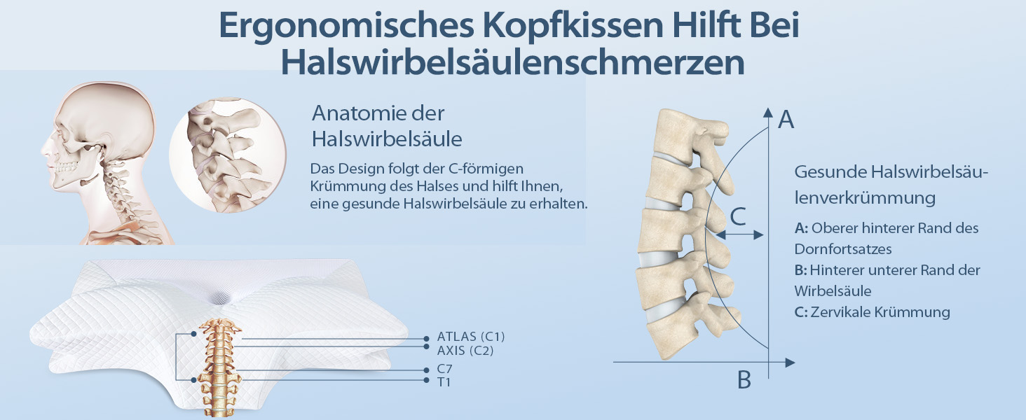 Ortopedický polštář Homca
