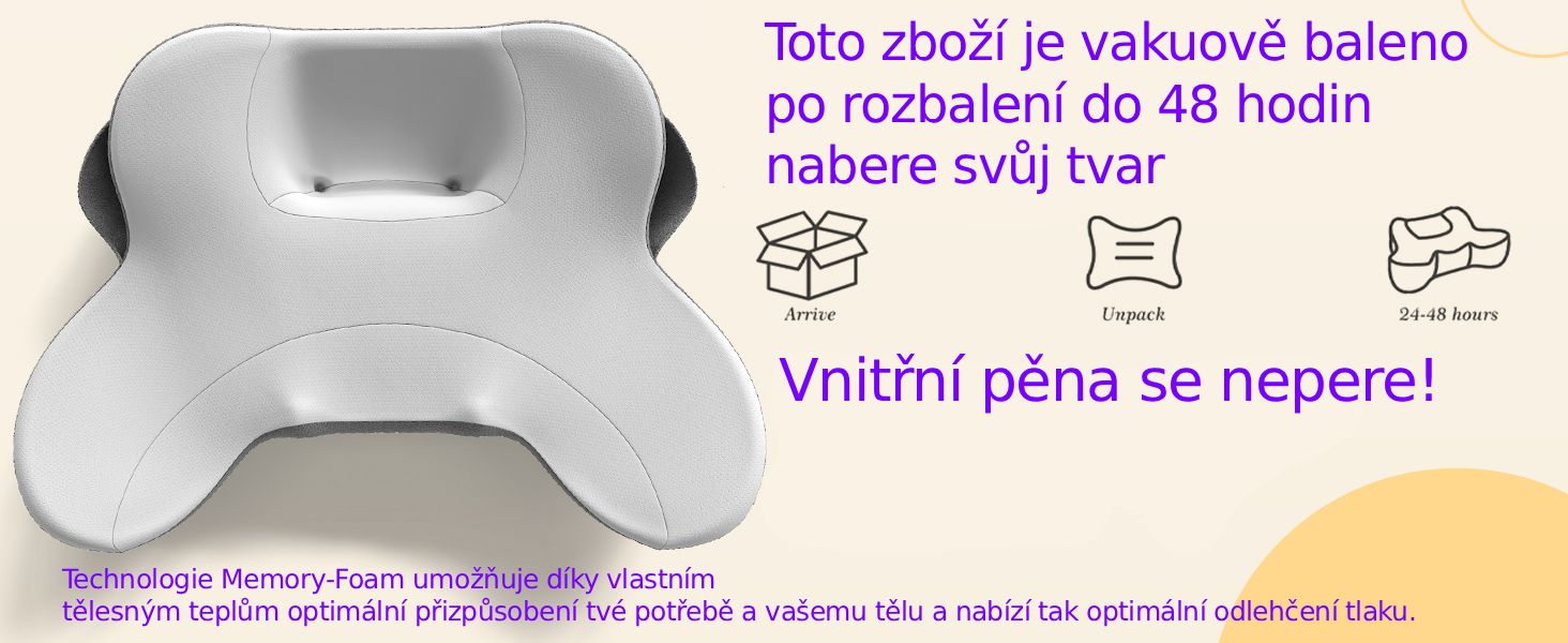 Ortopedický polštář