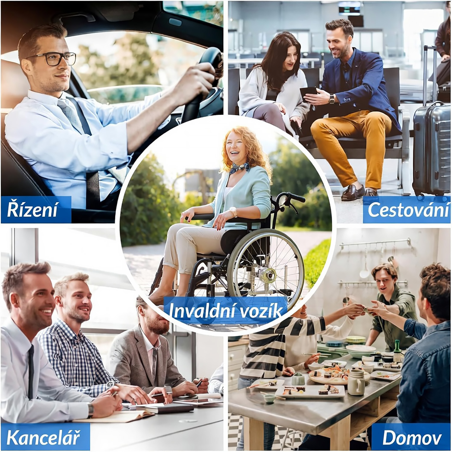 Polštář pro invalidní vozík